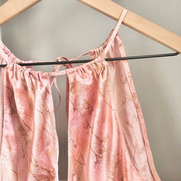 Victoria's Secret Pink Snake Skin Halter Crop Top - Picture 4 of 7